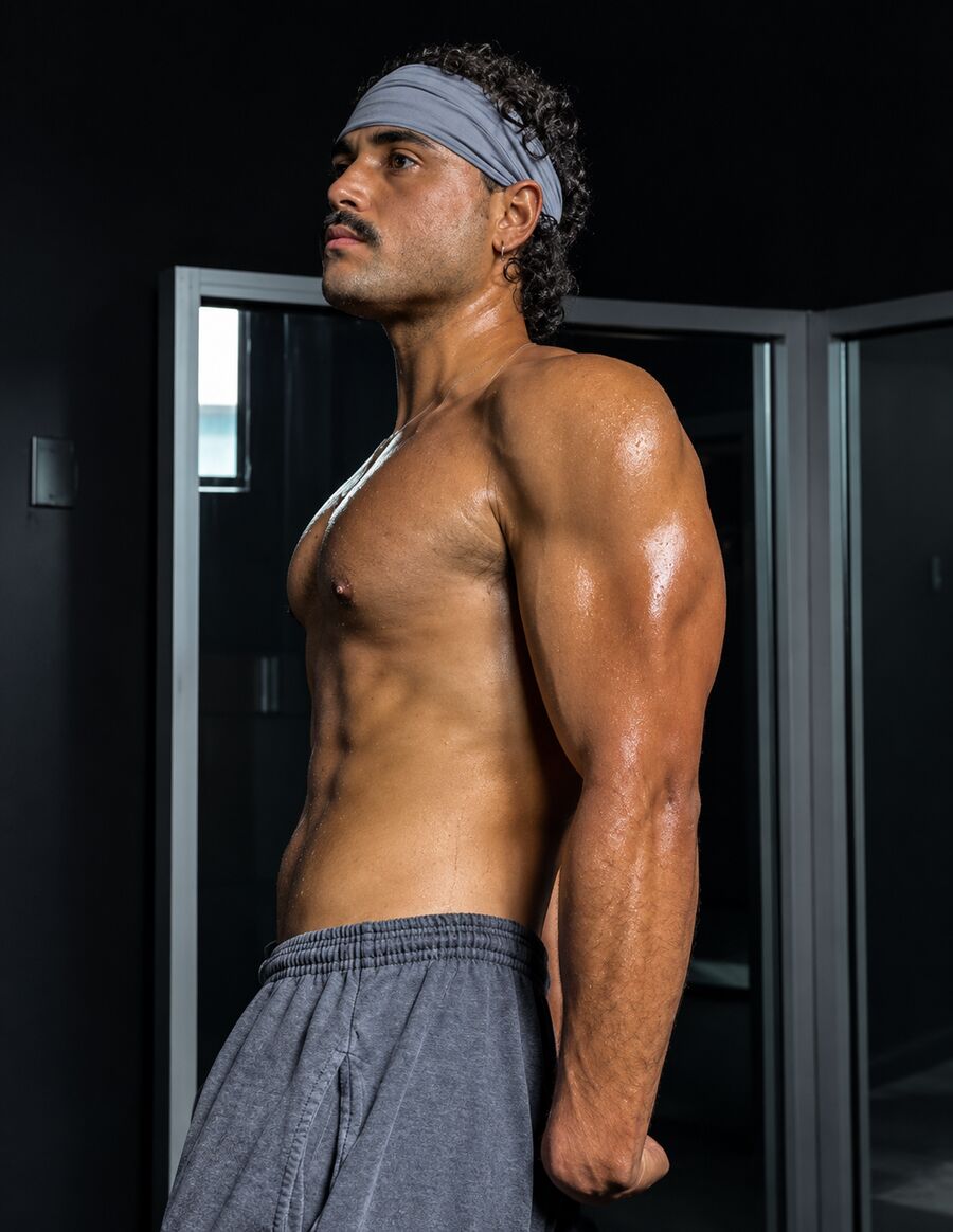 Gary Hallmen Jr training