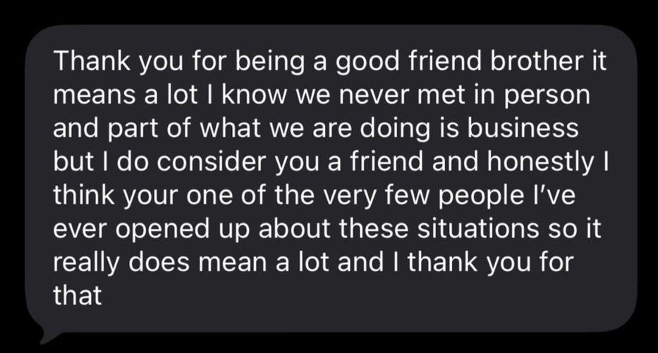 Client message